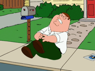 Peter Griffin anticipating something GIF